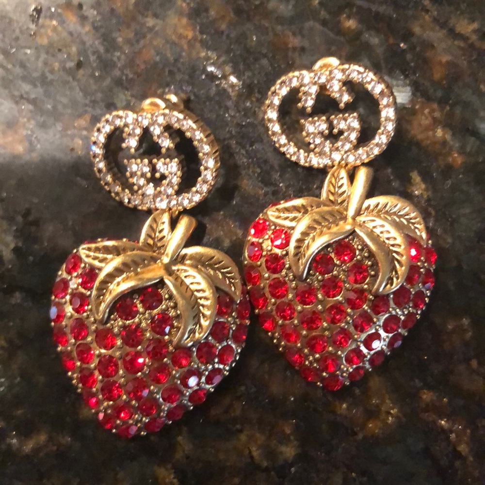 Strawberry Earrings